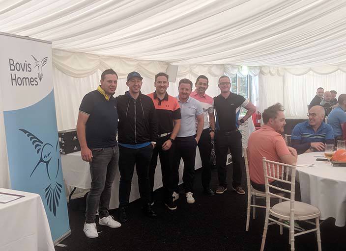 Housebuilder raises a tee-rific amount for Mind following charity golf day